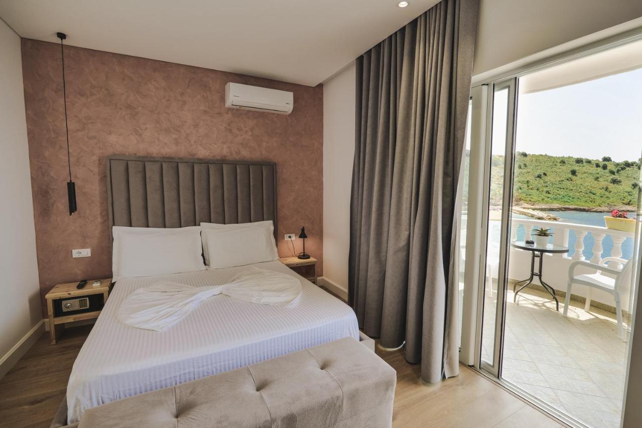 Luxury Villa Alisja Sarande With Private Beach Экстерьер фото