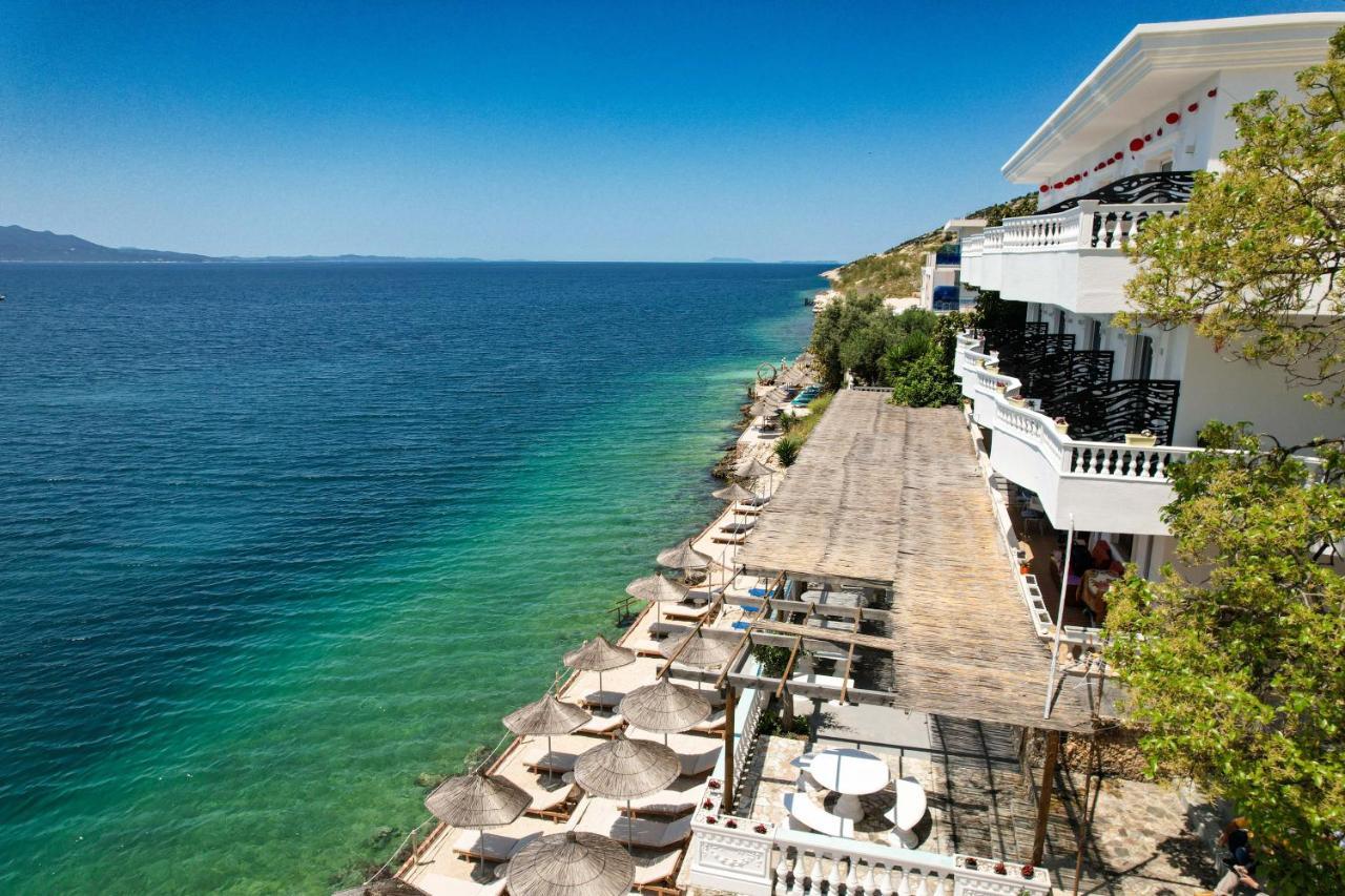 Luxury Villa Alisja Sarande With Private Beach Экстерьер фото