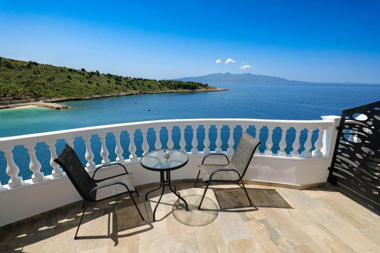 Luxury Villa Alisja Sarande With Private Beach Экстерьер фото