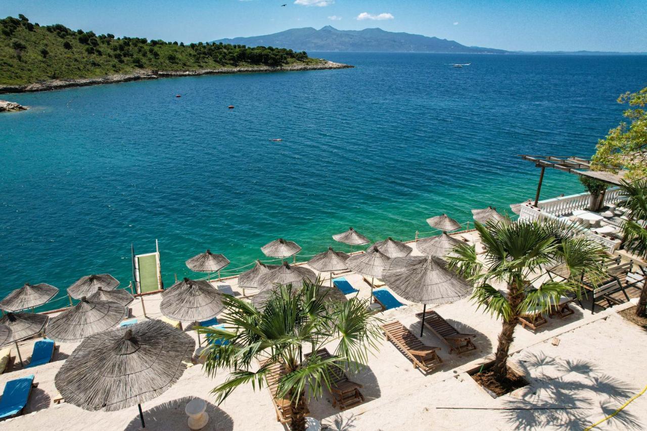 Luxury Villa Alisja Sarande With Private Beach Экстерьер фото